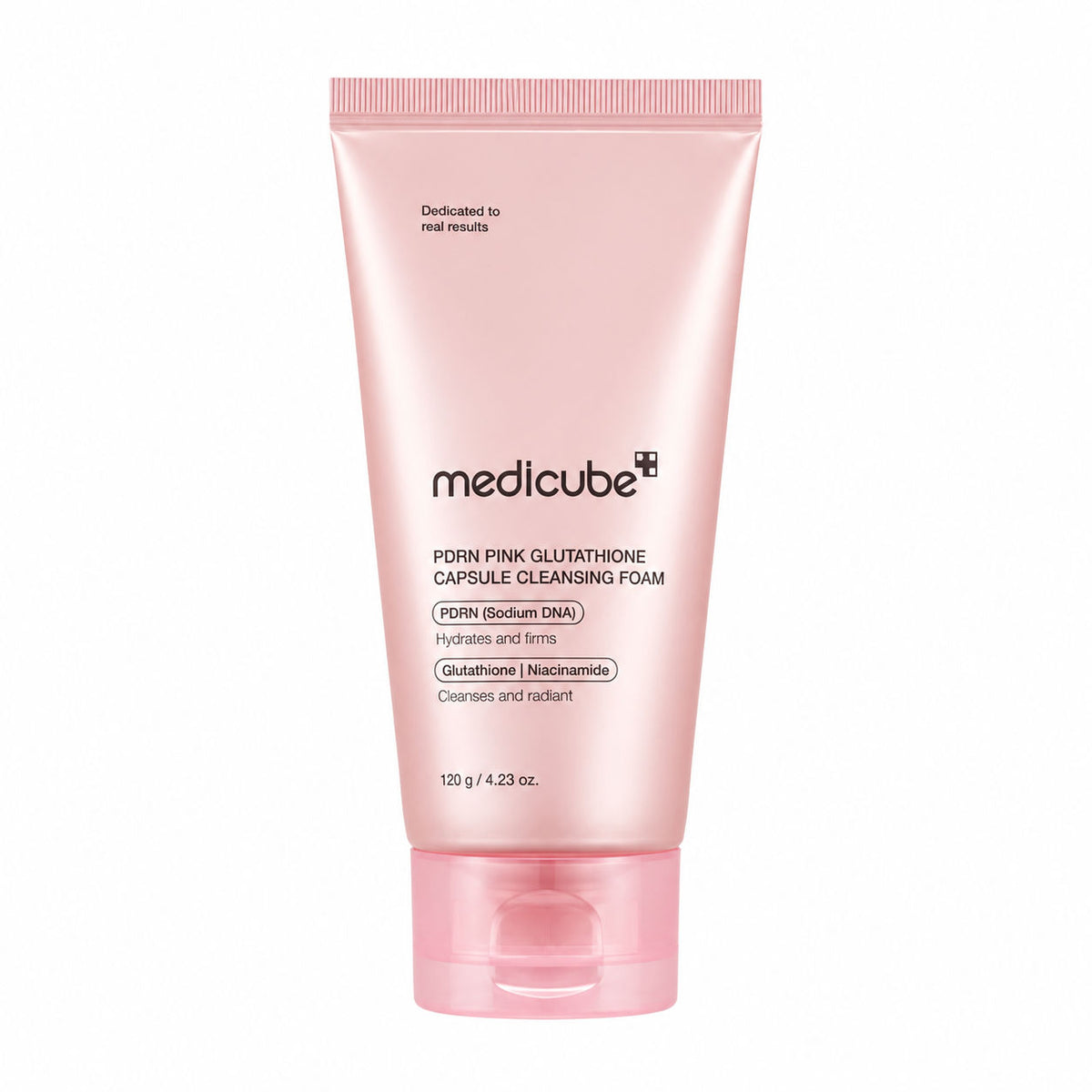 Medicube PDRN Pink Glutathione Capsule Cleansing Foam 120g