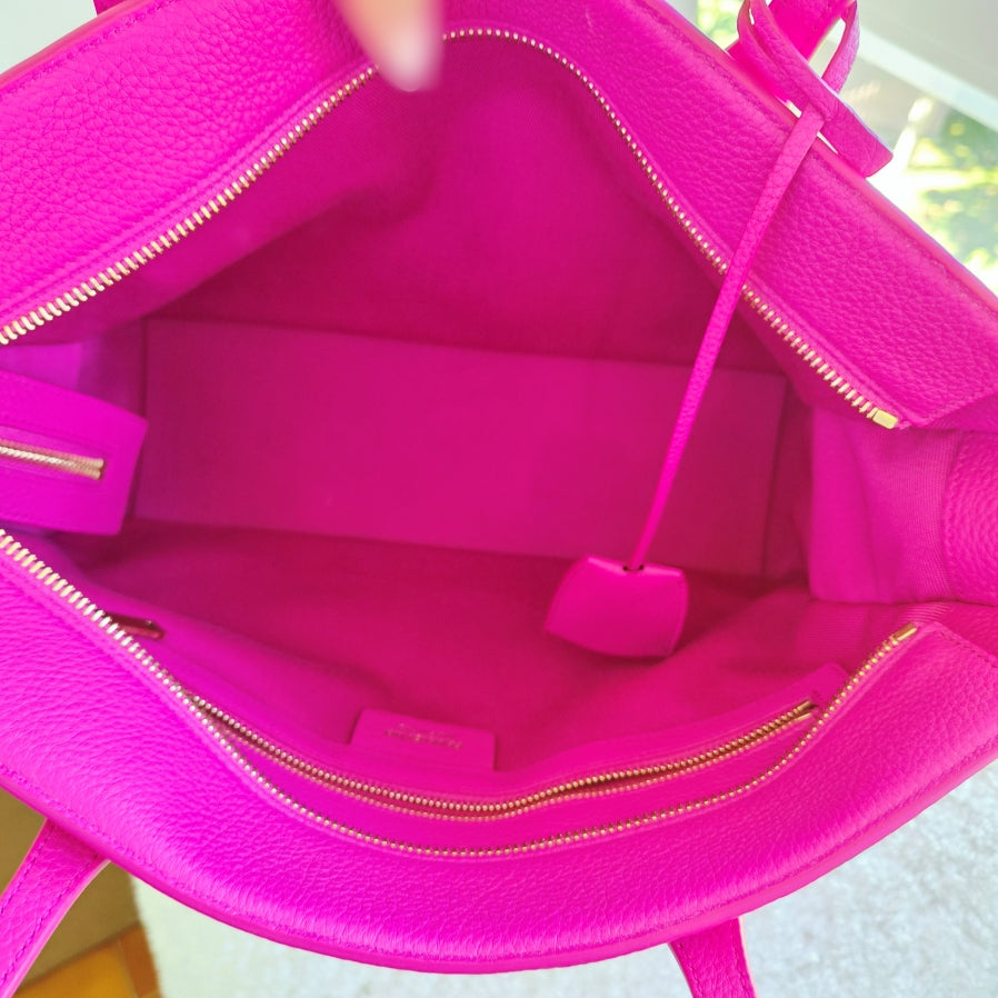 FERRAGAMO Star Tote Small Leather Tote Bag