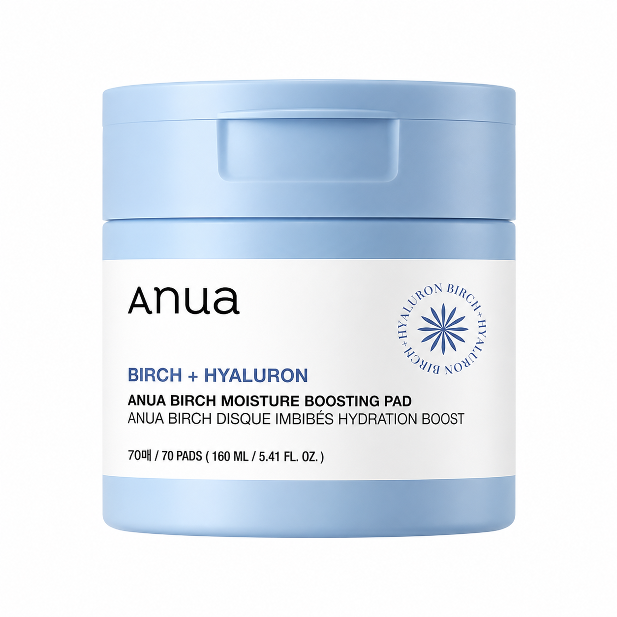 Anua Birch Moisture Boosting Pad 160ml