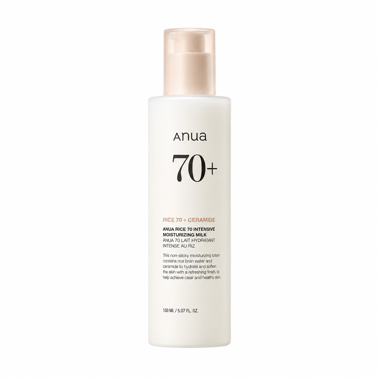 Anua Rice 70 Intensive Moisturizing Milk 150ml