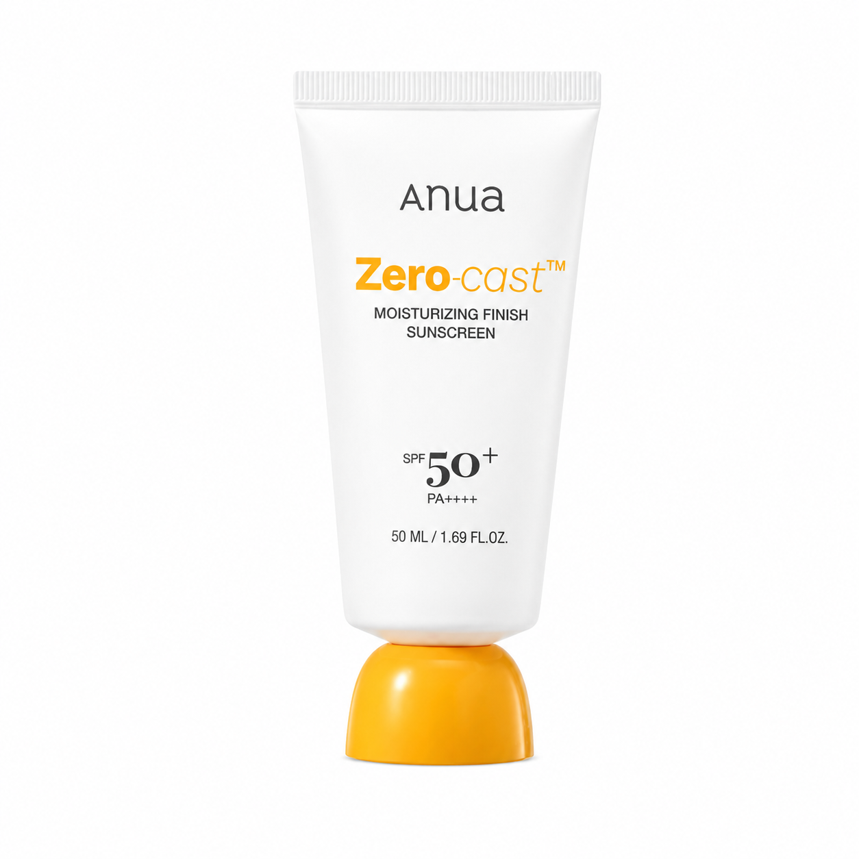 Anua Zero-Cast Moisturizing Finish Sunscreen 50ml