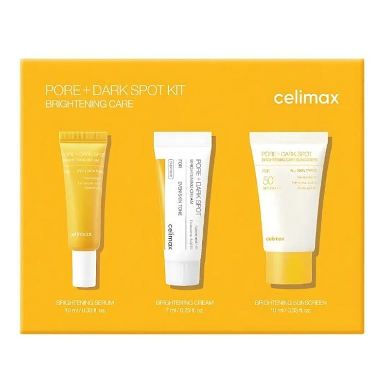Celimax Pore+Dark Spot Brightening Kit 10ml+7ml+10ml