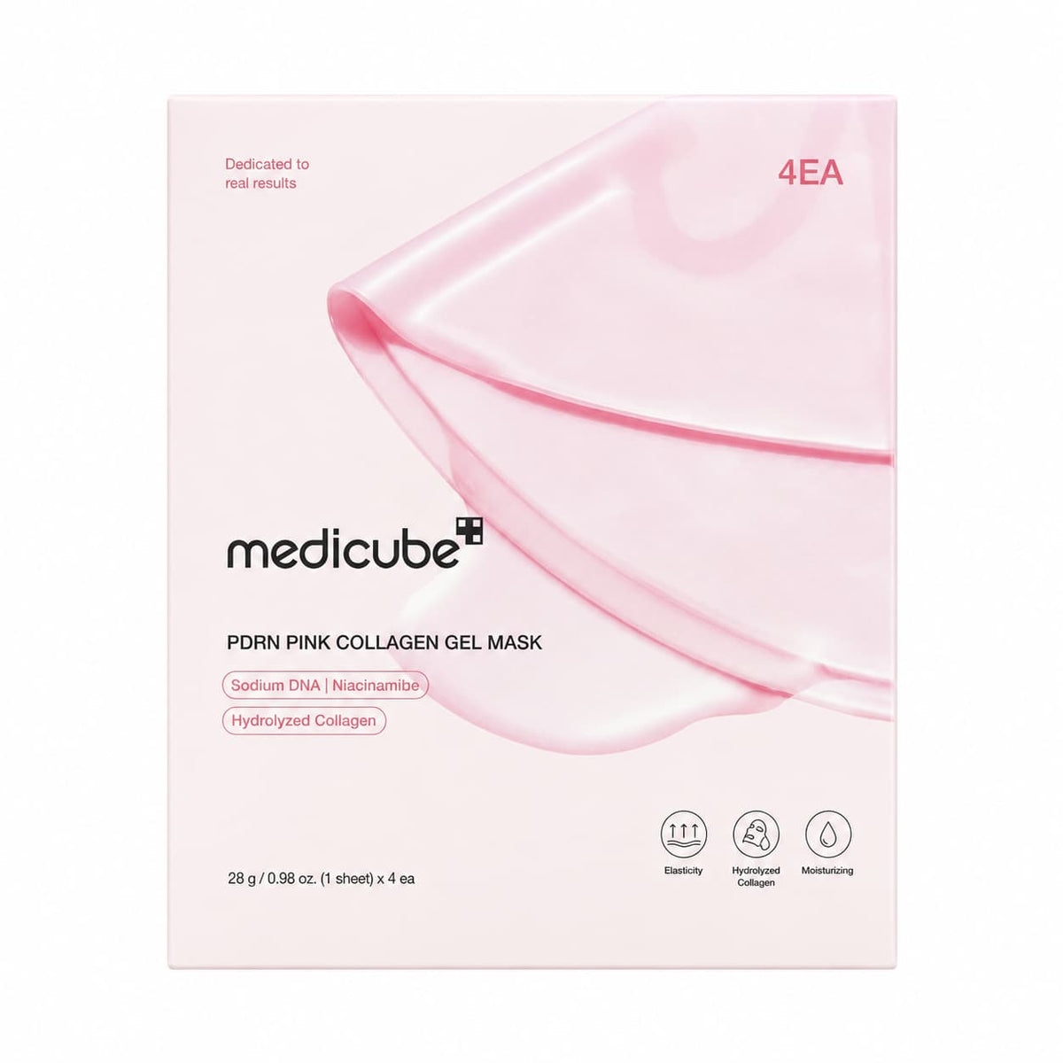Medicube PDRN Pink Collagen Gel Mask 4 Sheets