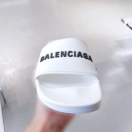 Balenciaga Pool Rubber Slide Sandals