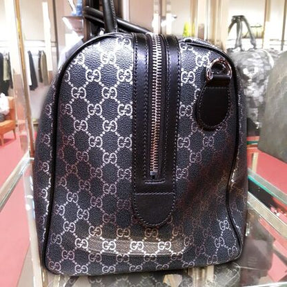 Gucci GG Emblem Medium Duffel Bag Beige 834460 FAFUA 8643
