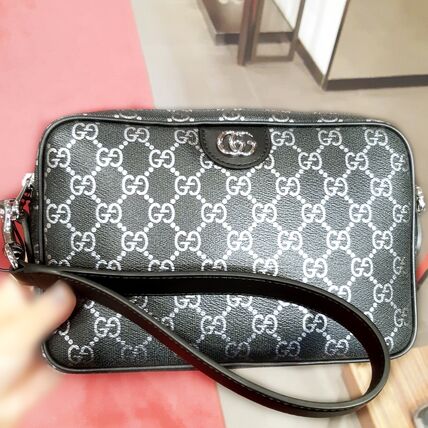 Gucci Ophidia Small Crossbody Bag Black 839155 FAFUB 8664
