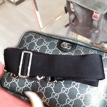 Gucci Ophidia Small Crossbody Bag Black 839155 FAFUB 8664