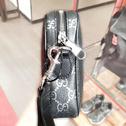 Gucci Ophidia Small Crossbody Bag Black 839155 FAFUB 8664
