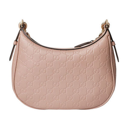 Gucci GG Emblem Medium Leather Shoulder Bag