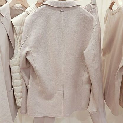 HERNO Resort Wool Blend Knit Jacket