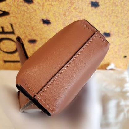 Loewe Elephant Leather Shoulder Bag