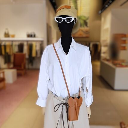 Loewe Elephant Leather Shoulder Bag