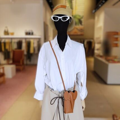 Loewe Elephant Leather Shoulder Bag