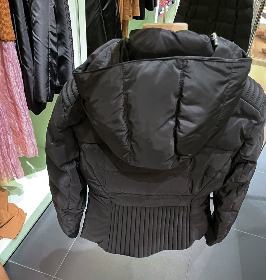 Prada Hooded Short Down Jacket