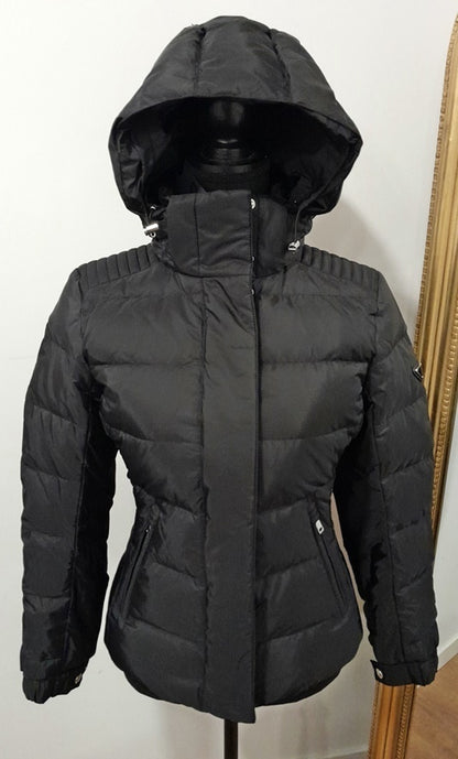 Prada Hooded Short Down Jacket