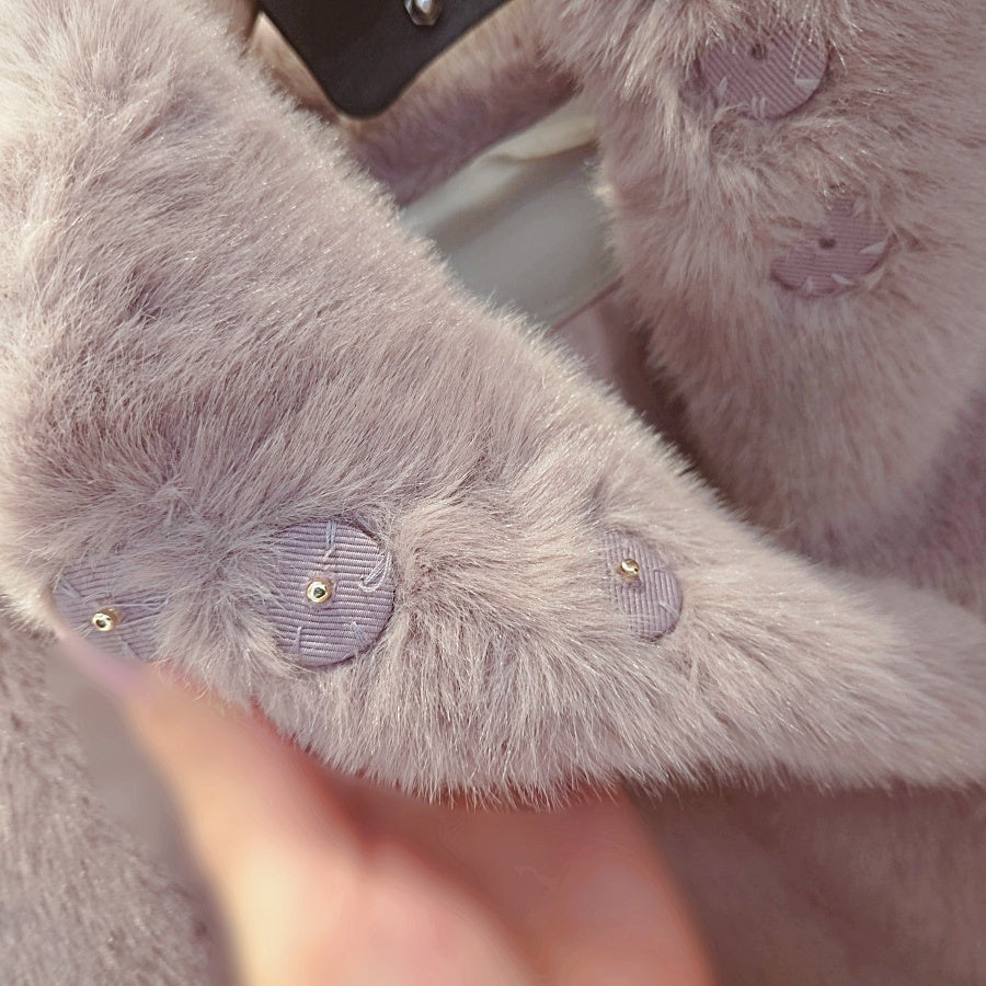 Herno Eco Fur Stand Collar Vest
