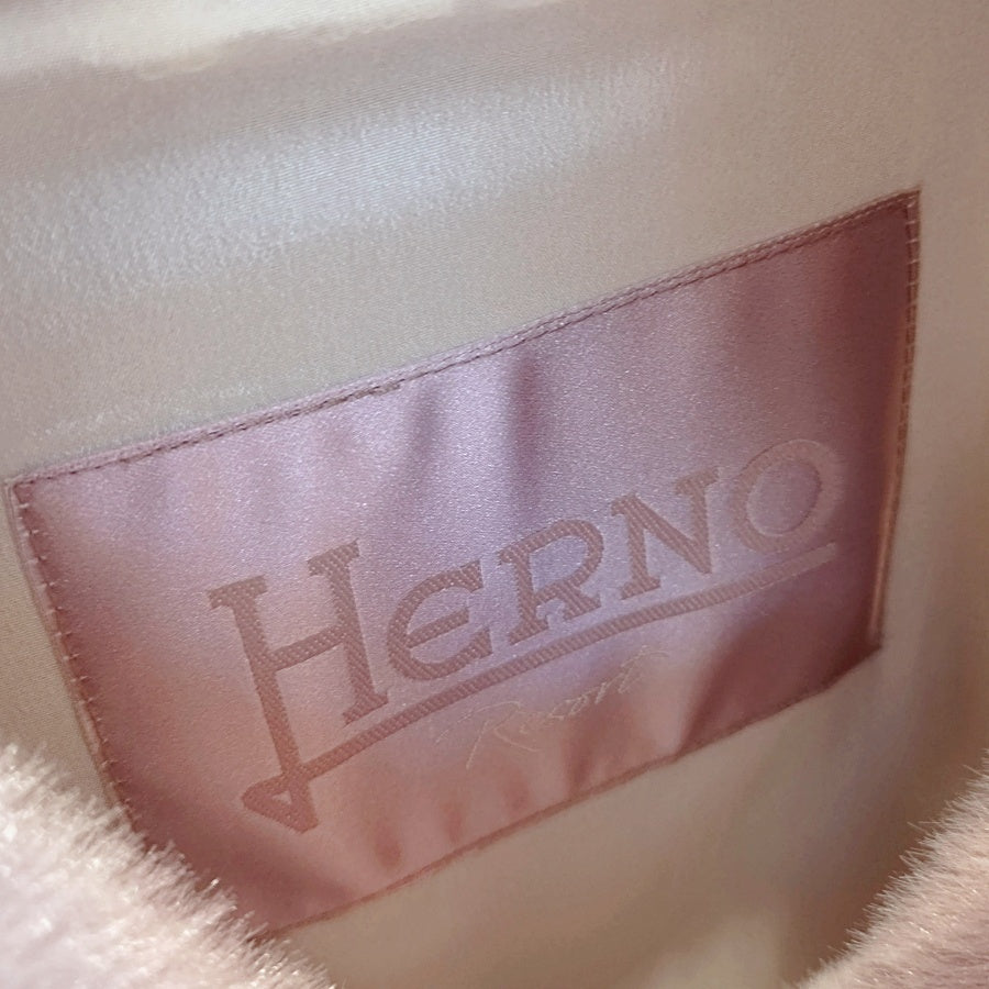 Herno Eco Fur Stand Collar Vest
