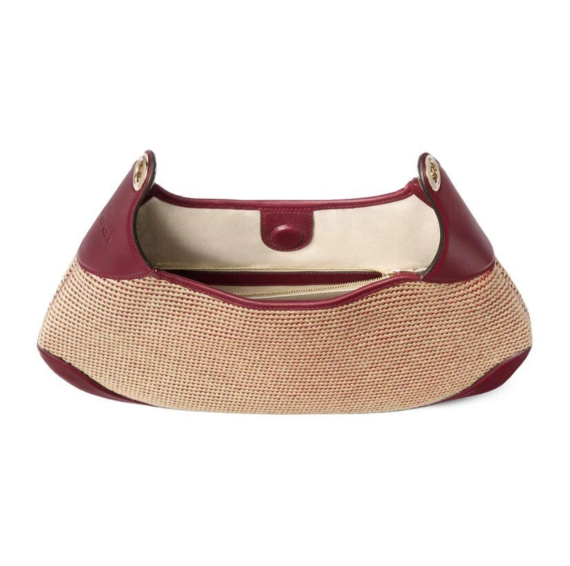 Gucci B Medium Shoulder Bag Rosso Ancora 834981 AAE30 6246
