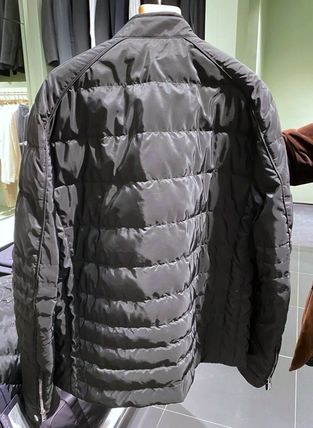 Prada Re-Nylon Triangle Logo Down Jacket
