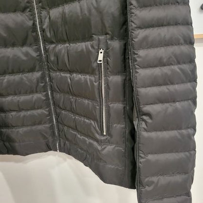 Prada Re-Nylon Triangle Logo Down Jacket